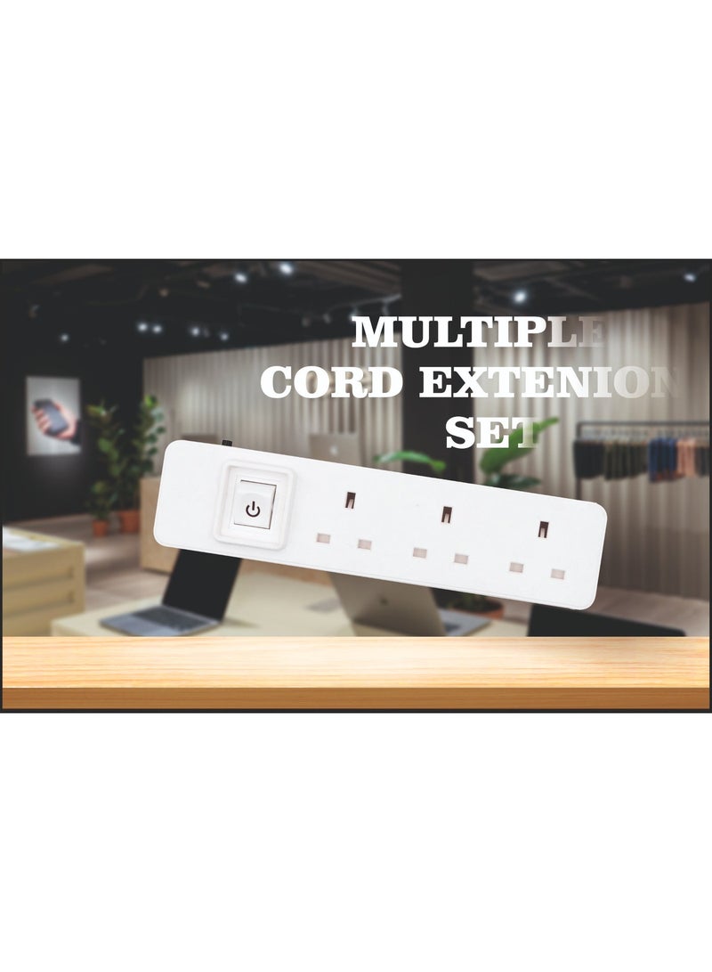 MOVAL 3-Socket Power Extension Cord 3m – All Copper, 2990W, Overload Protection, Anti-Fire Design - Image 5